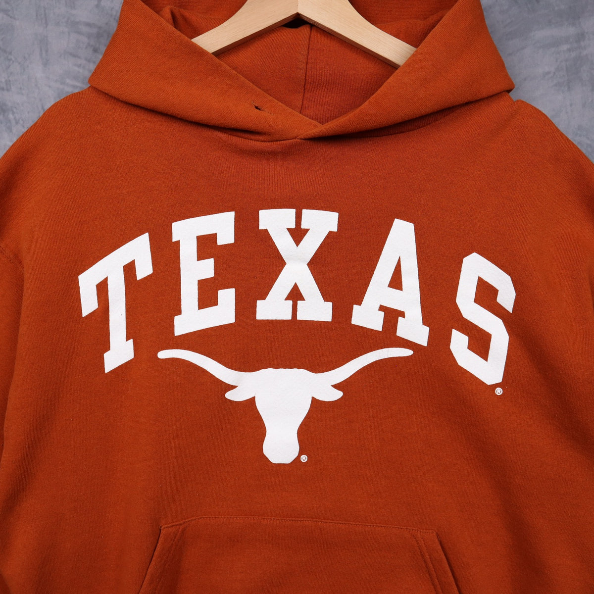 00s Burnt Orange Texas Longhorns Hoodie 5666