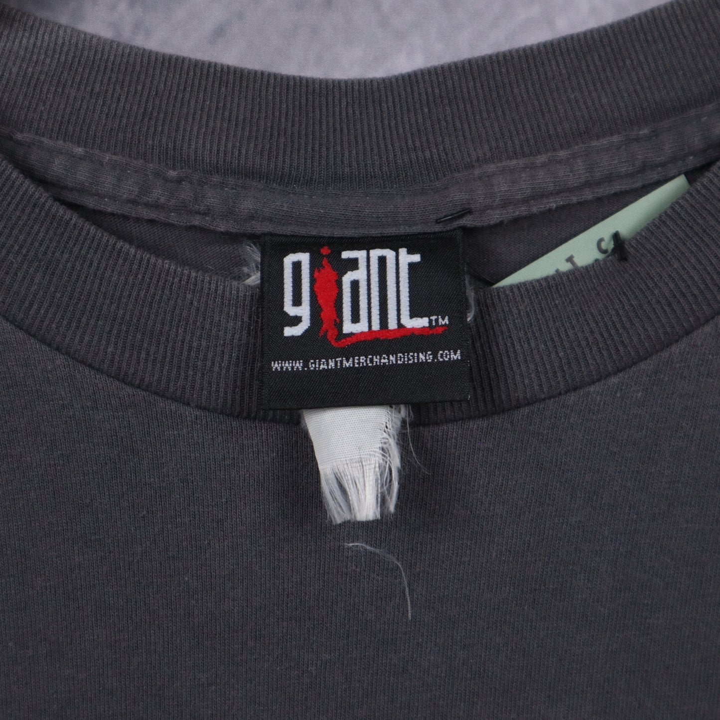 90s Grey Disturbed Skull Shirt 4941