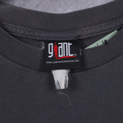 90s Grey Disturbed Skull Shirt 4941