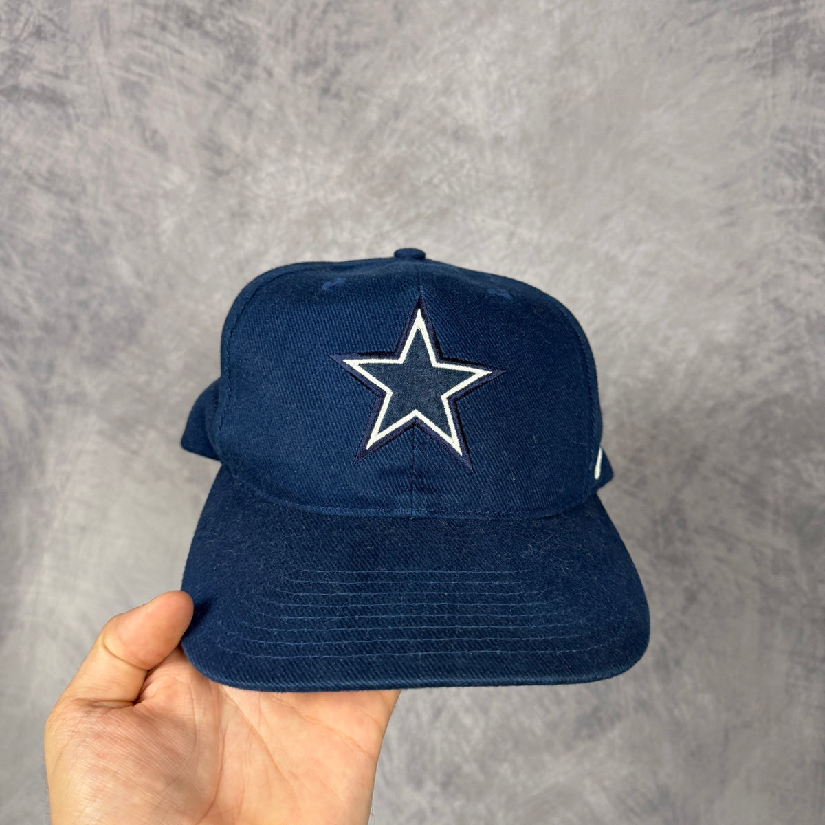 90s Navy Blue Dallas Cowboys Nike NFL Pro Line Hat 6825
