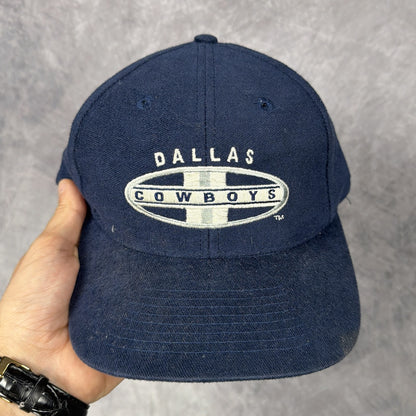 90s Navy Blue Dallas Cowboys Sports Specialties Snapback Hat 6871