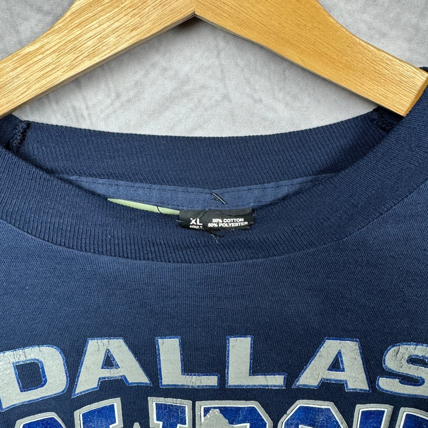 90s Blue Dallas Cowboys Longsleeve Shirt 4261