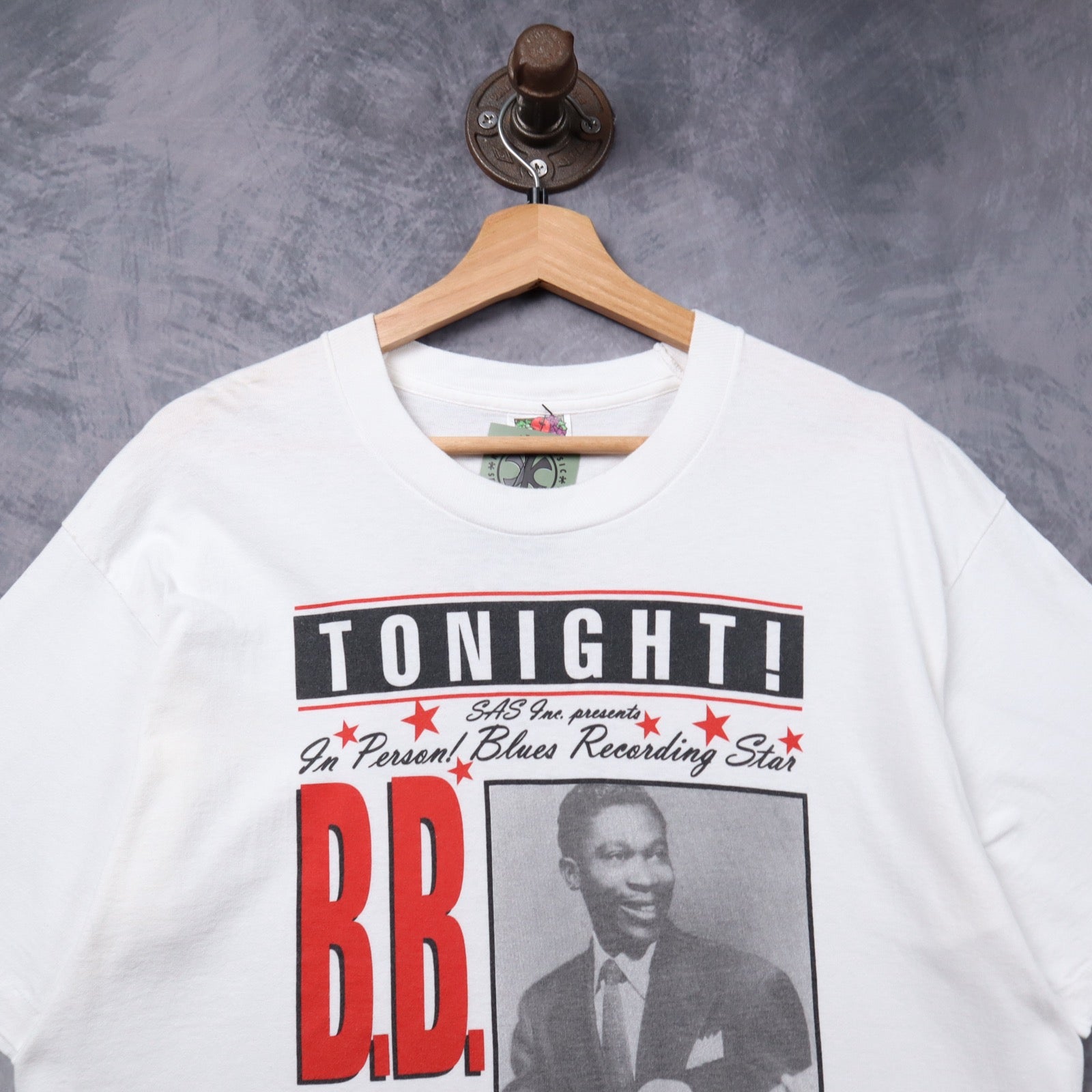 1997 White B.B. King North American Tour Shirt 5338