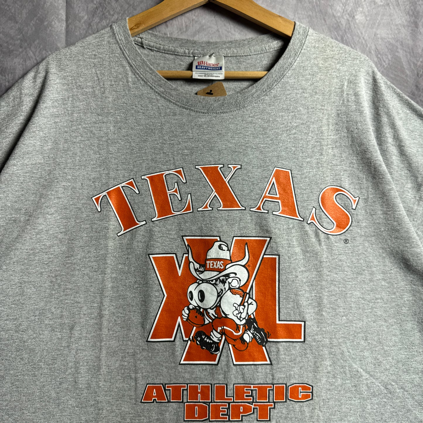 00s Grey Texas Longhorns Athletic Dept Shirt 4525