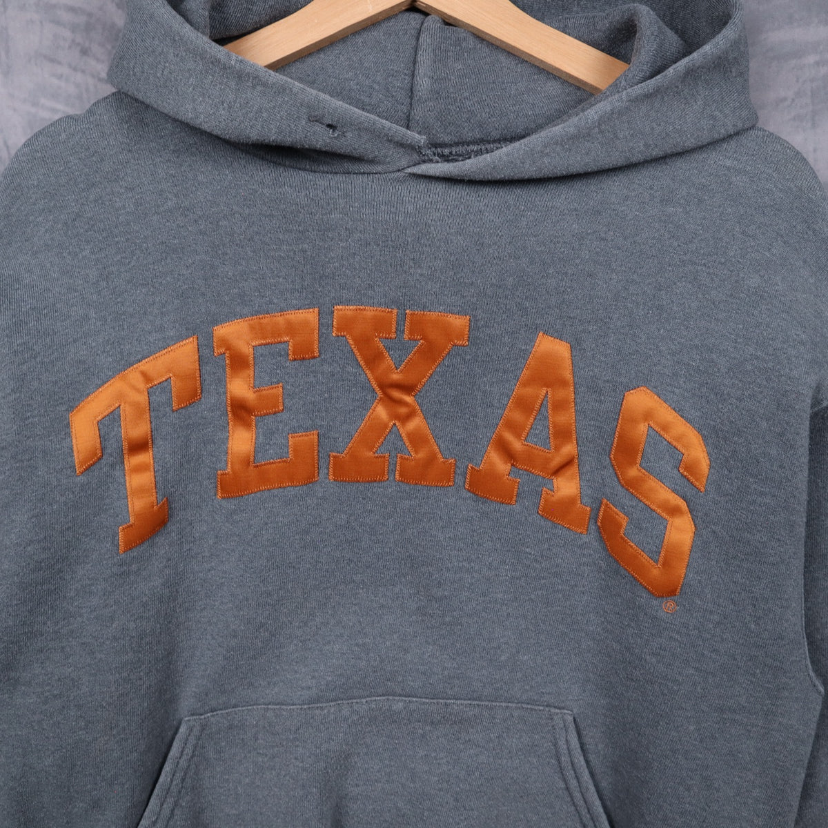 00s Grey Texas Longhorns Russell Hoodie 5665