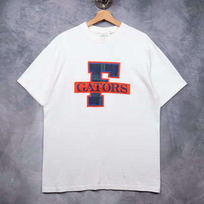 90s White Florida Gators Embroidered Shirt 5483