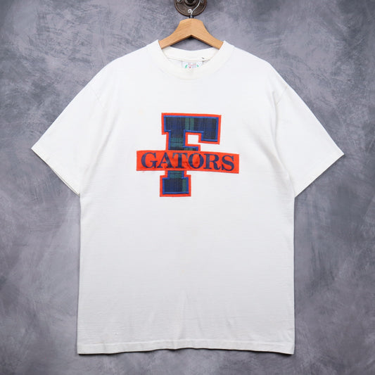 90s White Florida Gators Embroidered Shirt 5483