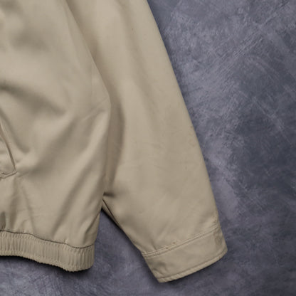 90s Tan Brown Polo Ralph Lauren Nylon Harrington Jacket 5469