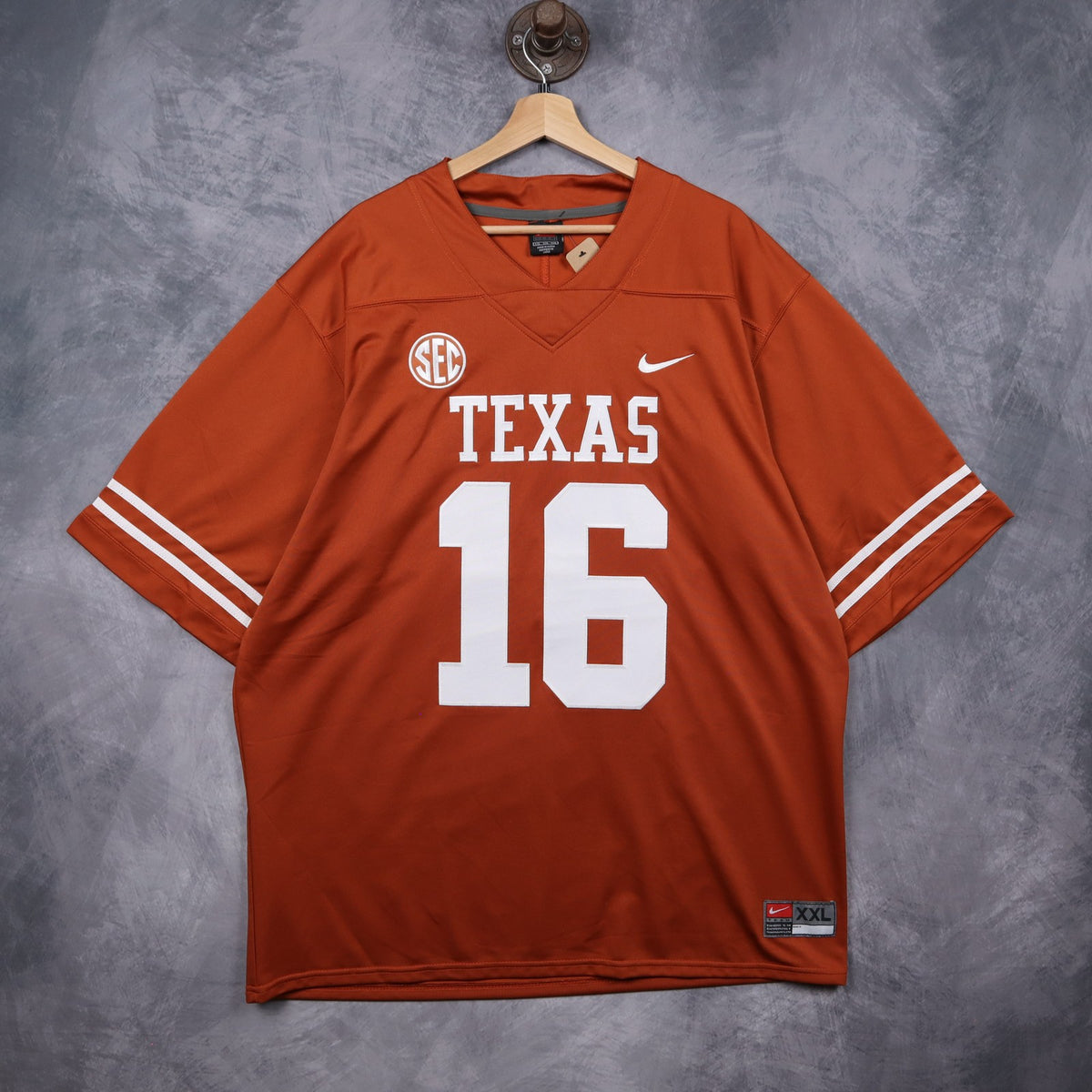 2024 Orange Texas Longhorns Manning #16 Nike Football Jersey 5735