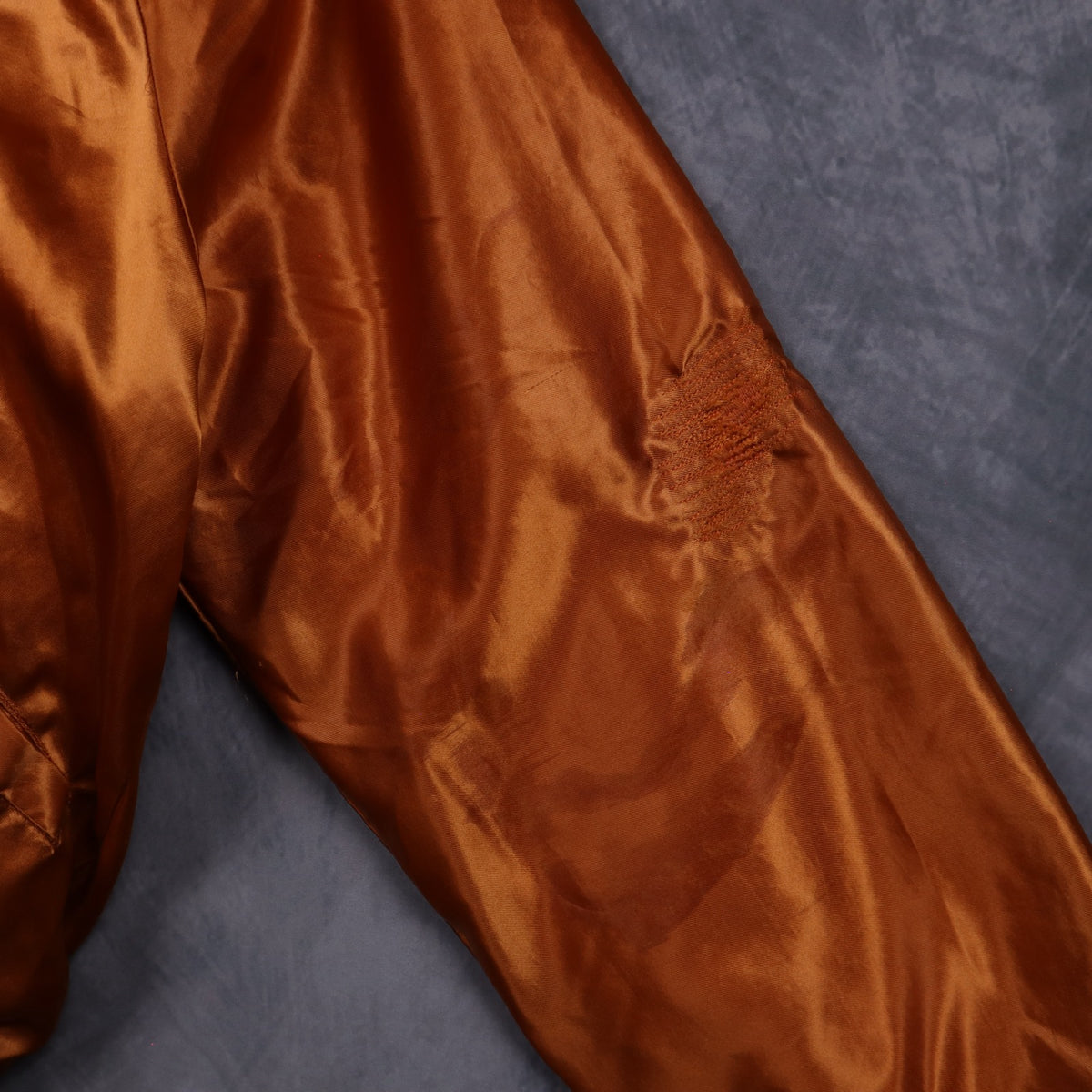 90s Burnt Orange Texas Longhorns Satin Jacket 5910