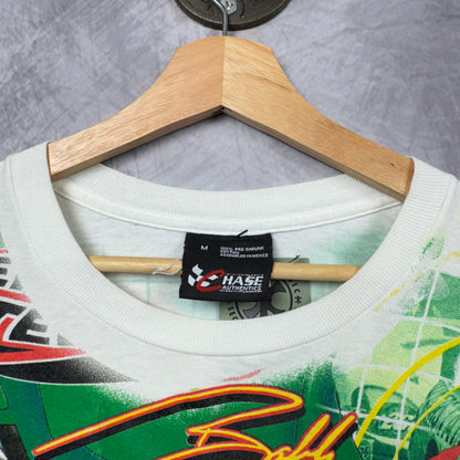 00s White Bobby Labonte Nascar Shirt 3909