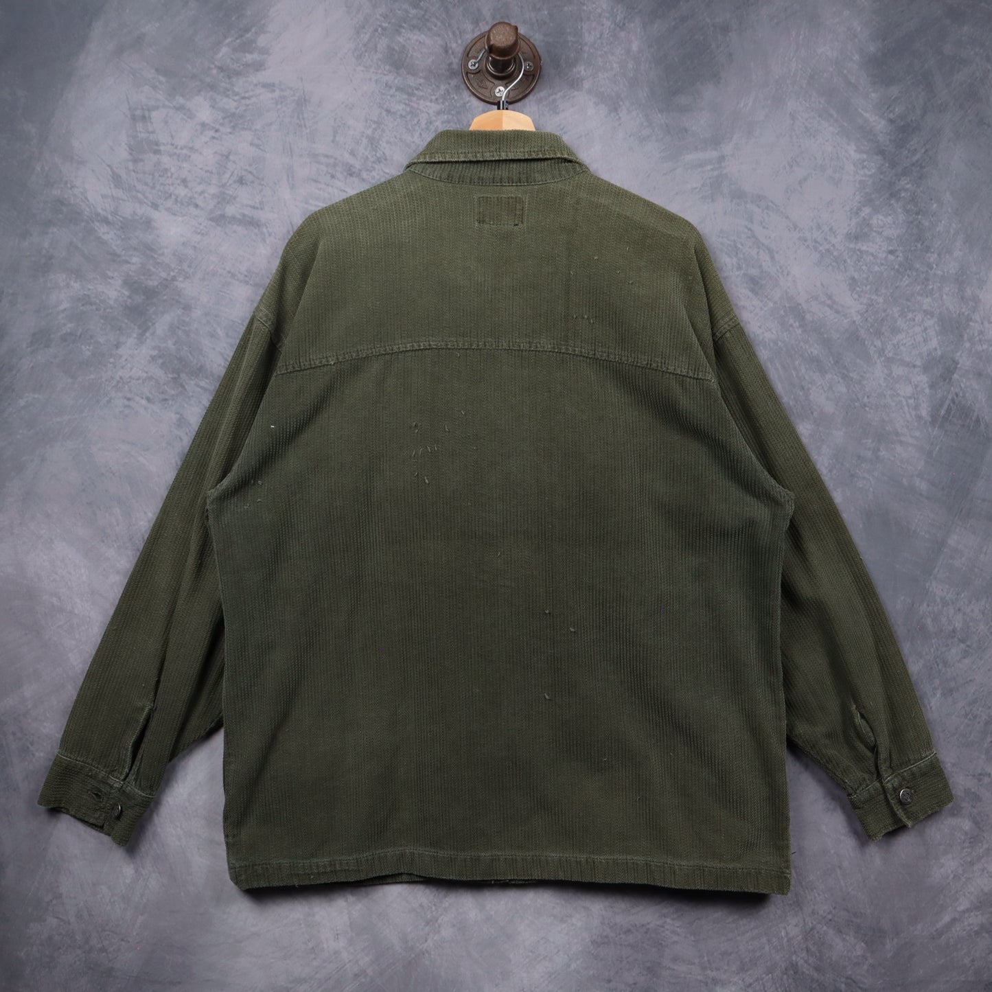 90s Olive Green Diversion Corduroy Zip Up Jacket 5554