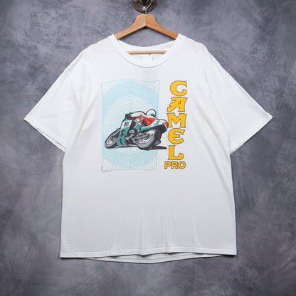 1988 White Camel Pro Motorcycle Racing Shirt 4983
