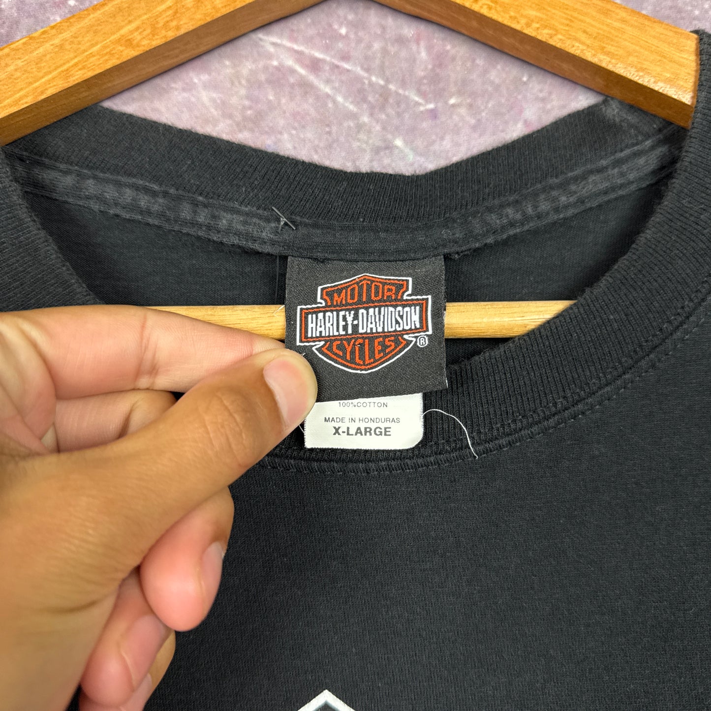 00s Black Harley Davidson Shirt 3161