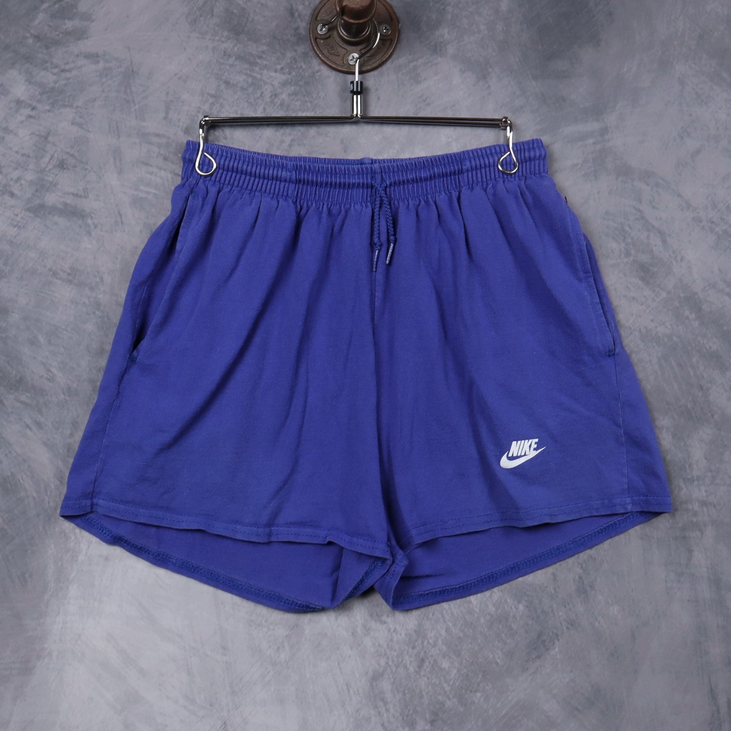 80s Blue Cotton Nike Shorts 5204