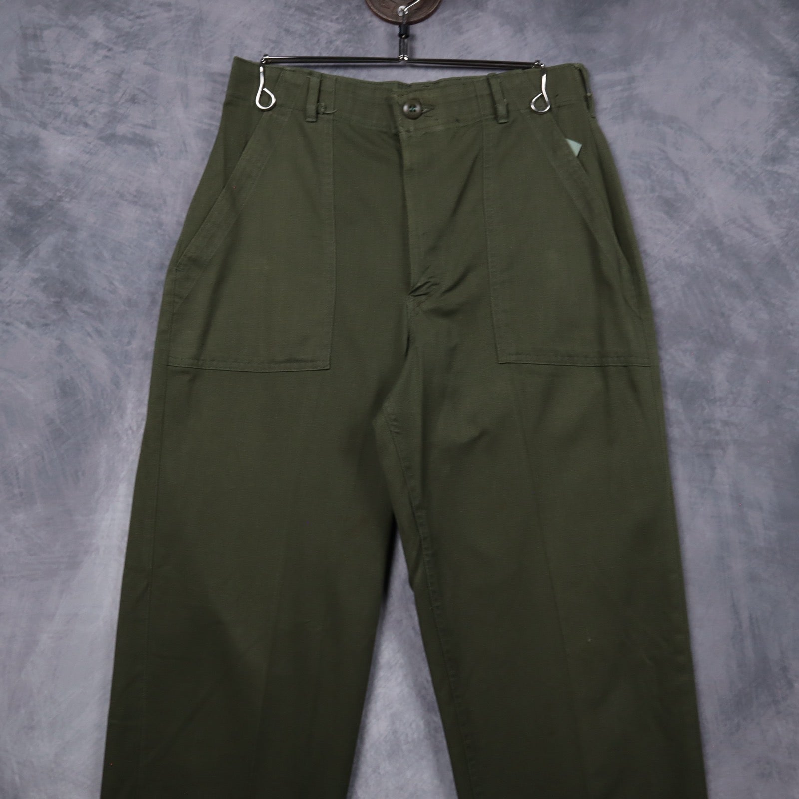 70s Olive Green US Military OG-107 Fatigue Pants 5252