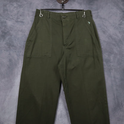 70s Olive Green US Military OG-107 Fatigue Pants 5252