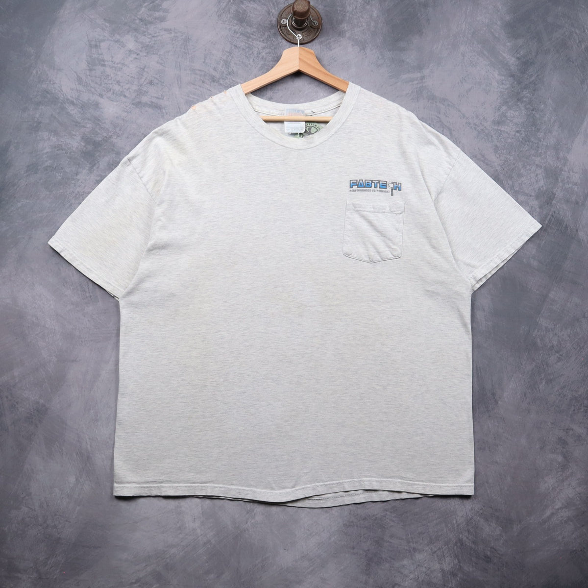 00s Grey Fabtech Racing Pocket Shirt 7264