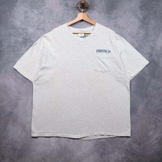 00s Grey Fabtech Racing Pocket Shirt 7264