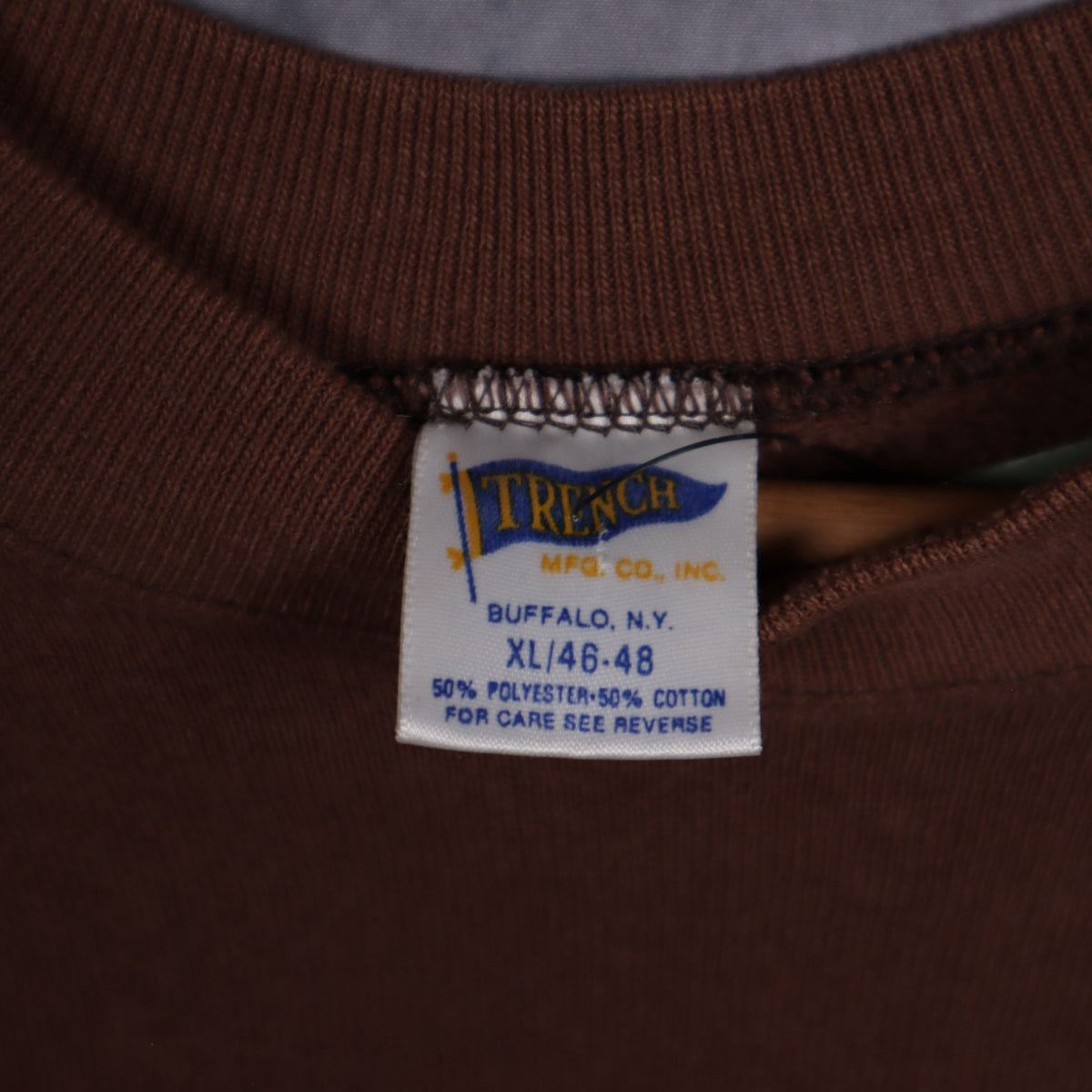 1989 Brown Cleveland Browns AFC Central Division Champs Crewneck Sweatshirt 6531