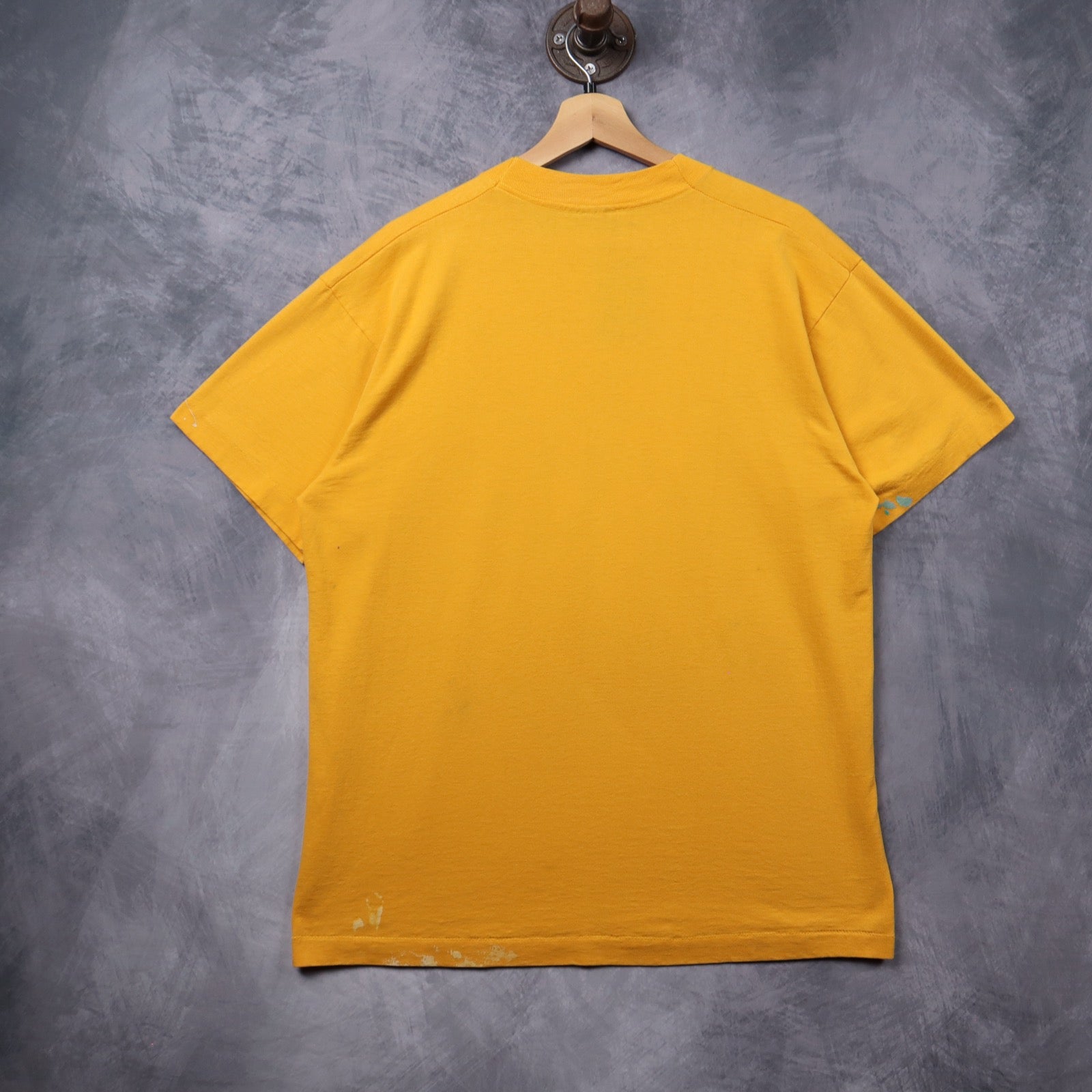 90s Yellow Rap For Safety Shirt 5417