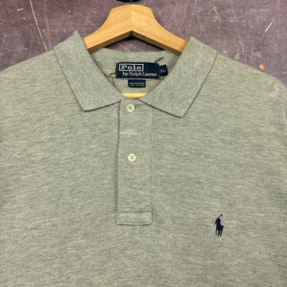 90s Grey Polo Ralph Lauren Shirt 3728