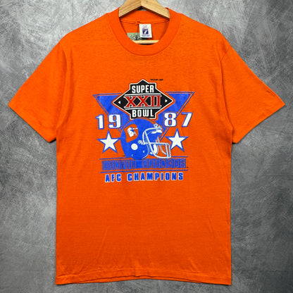 1987 Orange Denver Broncos Shirt 4278