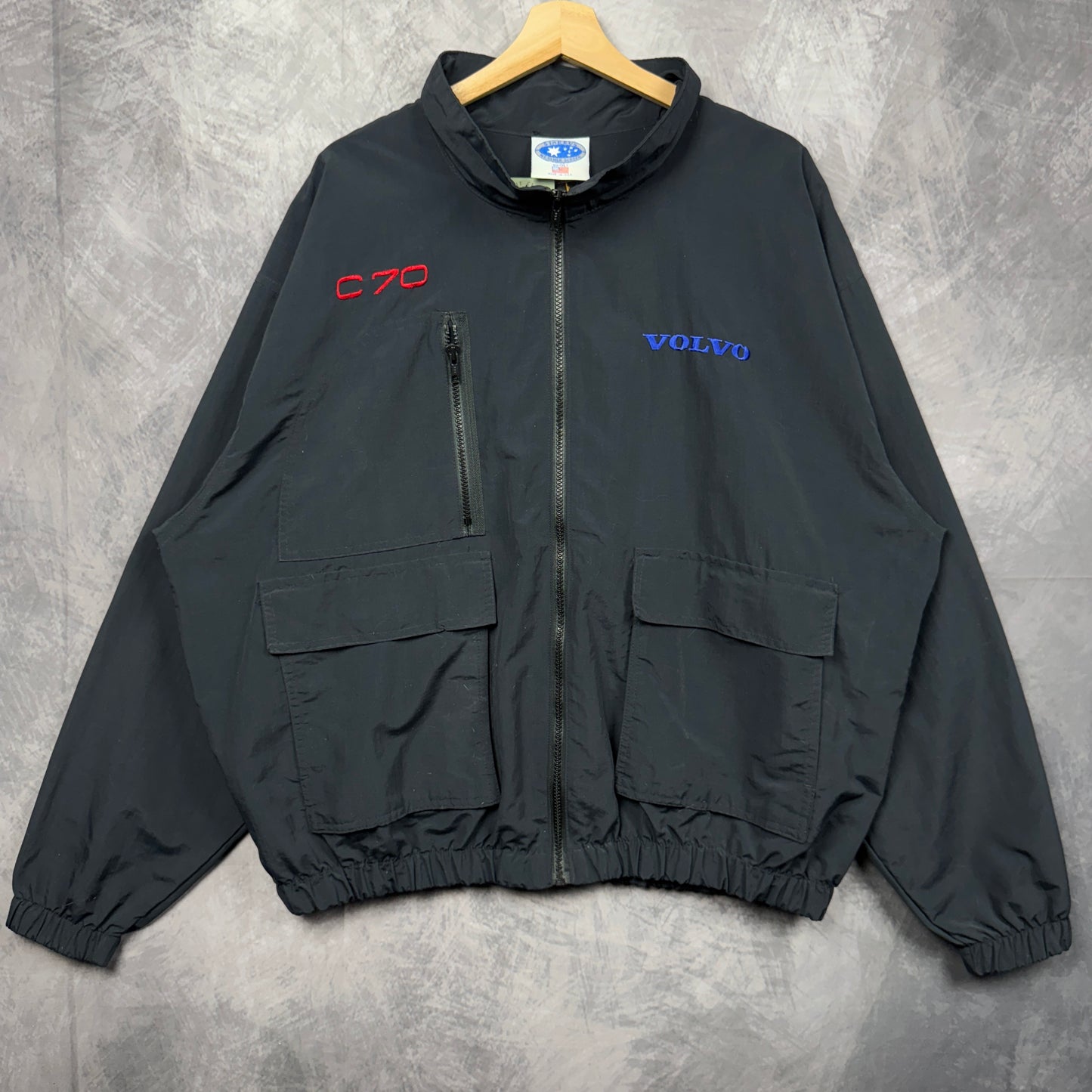 90s Black Volvo C70 Jacket 4076