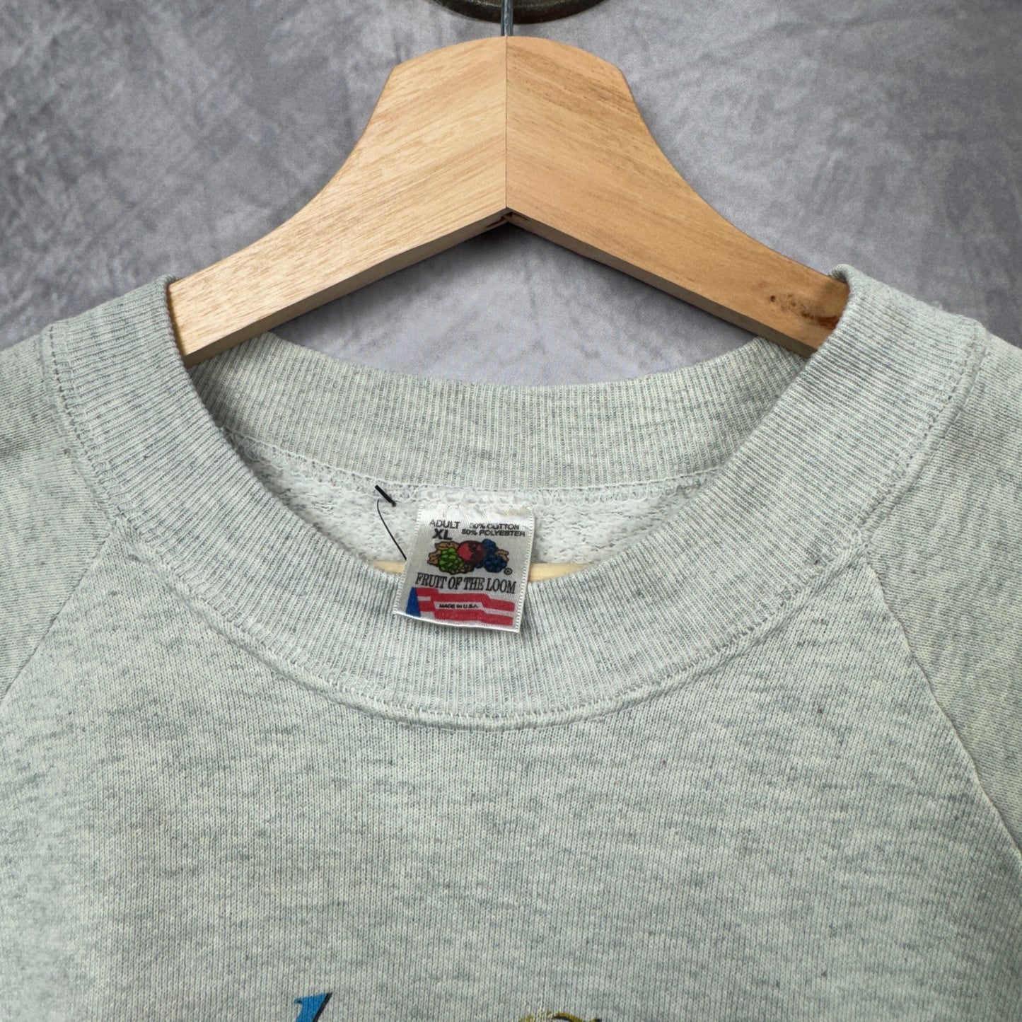 90s Grey Dodge Viper RT Crewneck Sweatshirt 3986