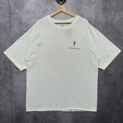 00s White Pontiac Shirt 3922