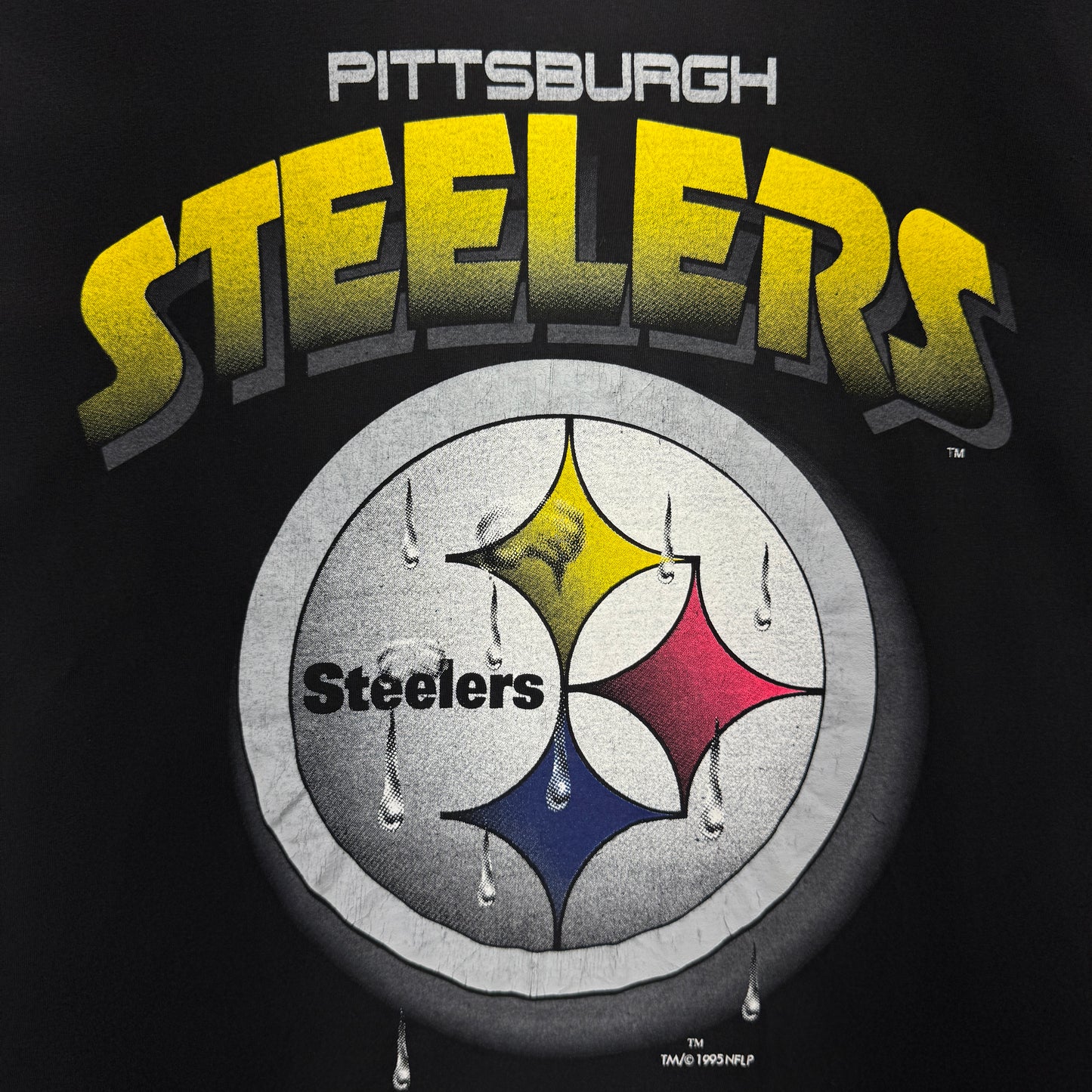 1995 Black Pittsburgh Steelers Shirt 4180