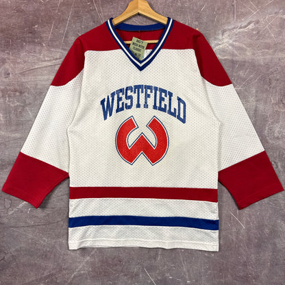 90s White Westfield Hockey Jersey 3383