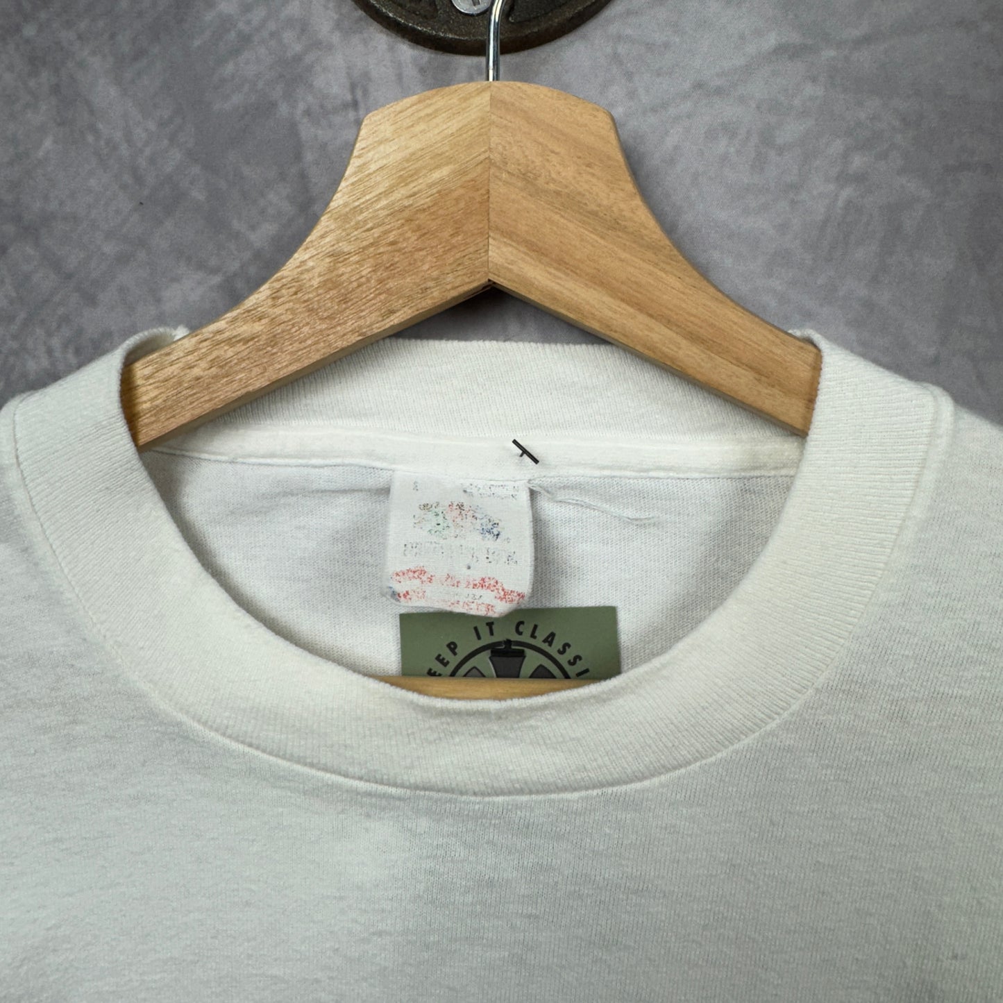 80s White Mercedes Benz Shirt 4018