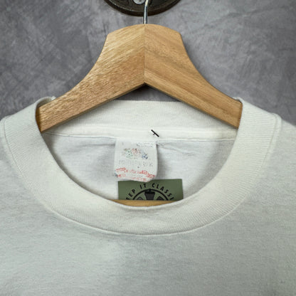 80s White Mercedes Benz Shirt 4018