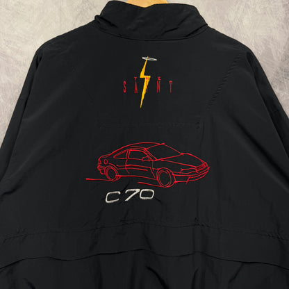 90s Black Volvo C70 Jacket 4076