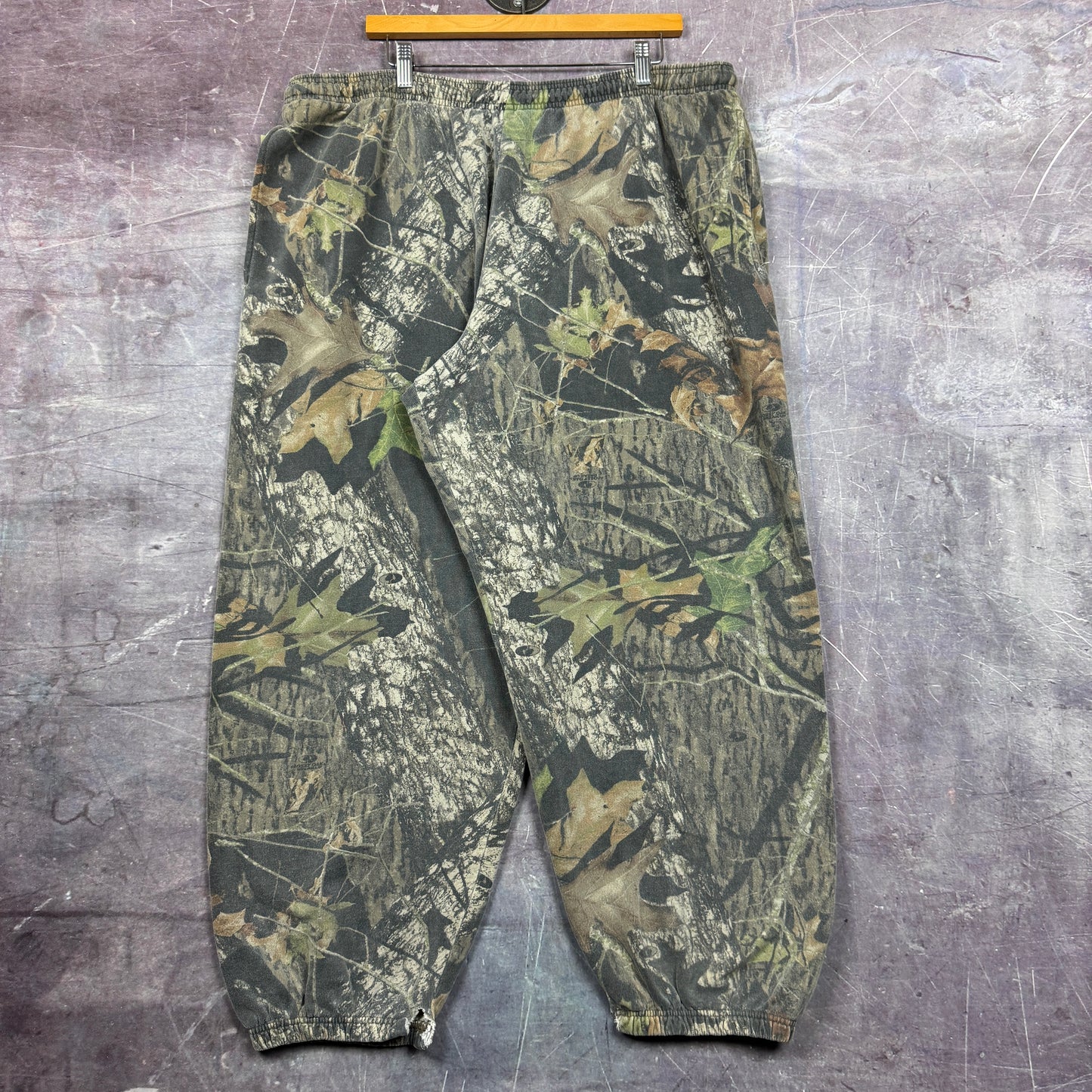 90s RealTree Camo Baggy Jogger Sweatpants 42x29 2239