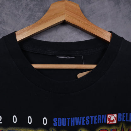 2000 Black Cotton Bowl Arkansas vs Texas Shirt 5872