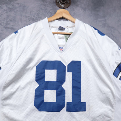 00s White Dallas Cowboys Terrell Owens Reebok NFL Jersey 6672