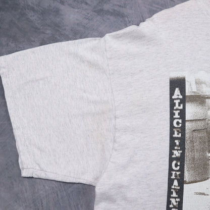 1995 Heather Grey Alice In Chains Tripod Shirt 5118