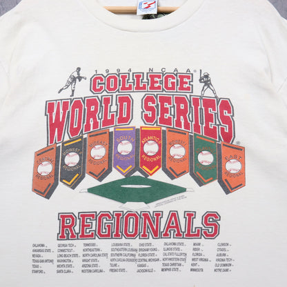 1994 White NCAA College World Series Regionals Shirt 5519