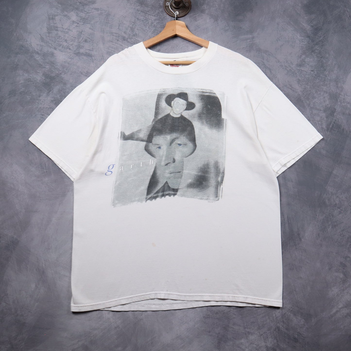 1997 White Garth Brooks Shirt 5341