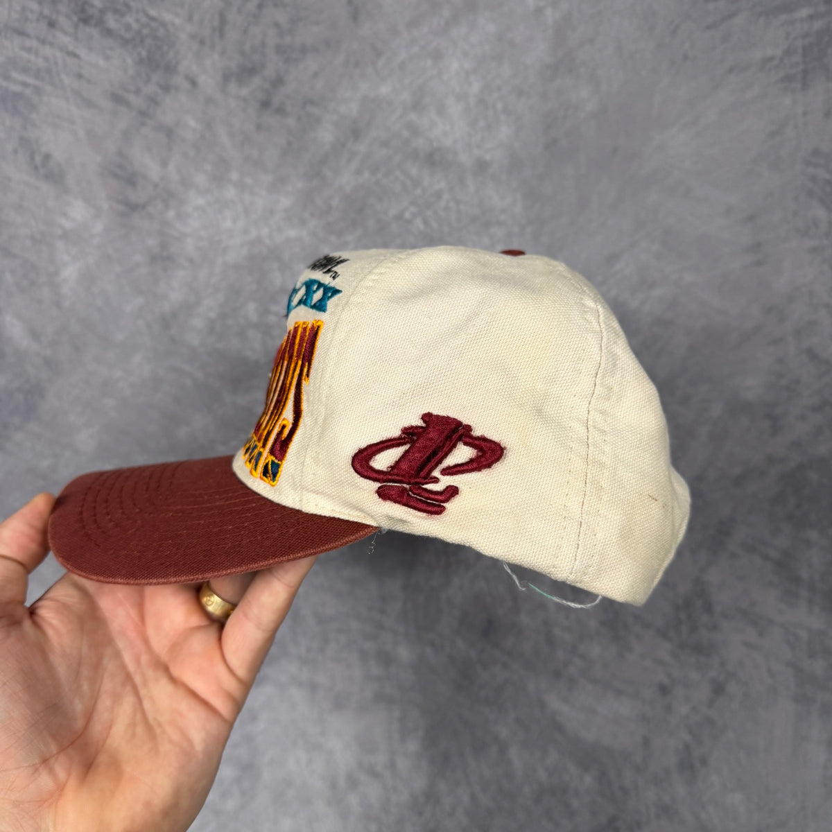 1996 Cream Dallas Cowboys Super Bowl XXX Champions Hat 6807