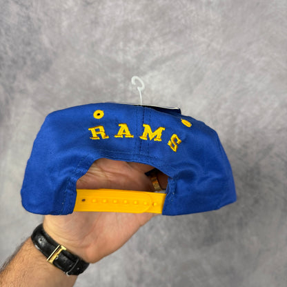 1995 Blue Los Angeles Rams Game Day Snapback Hat 6884