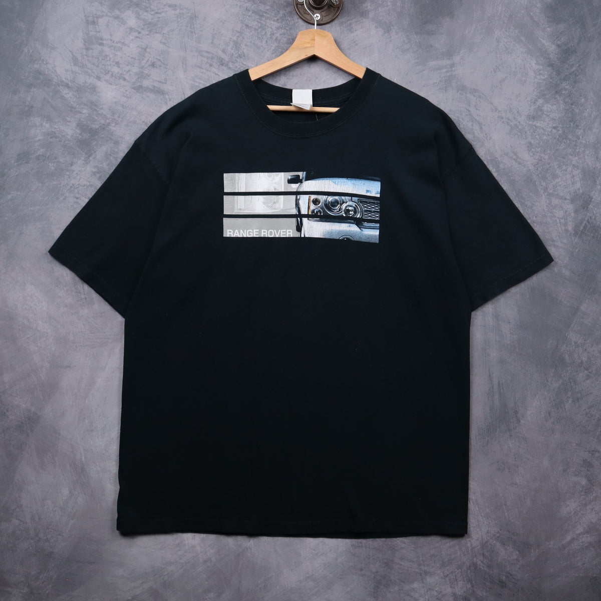 00s Black Range Rover Shirt 7250