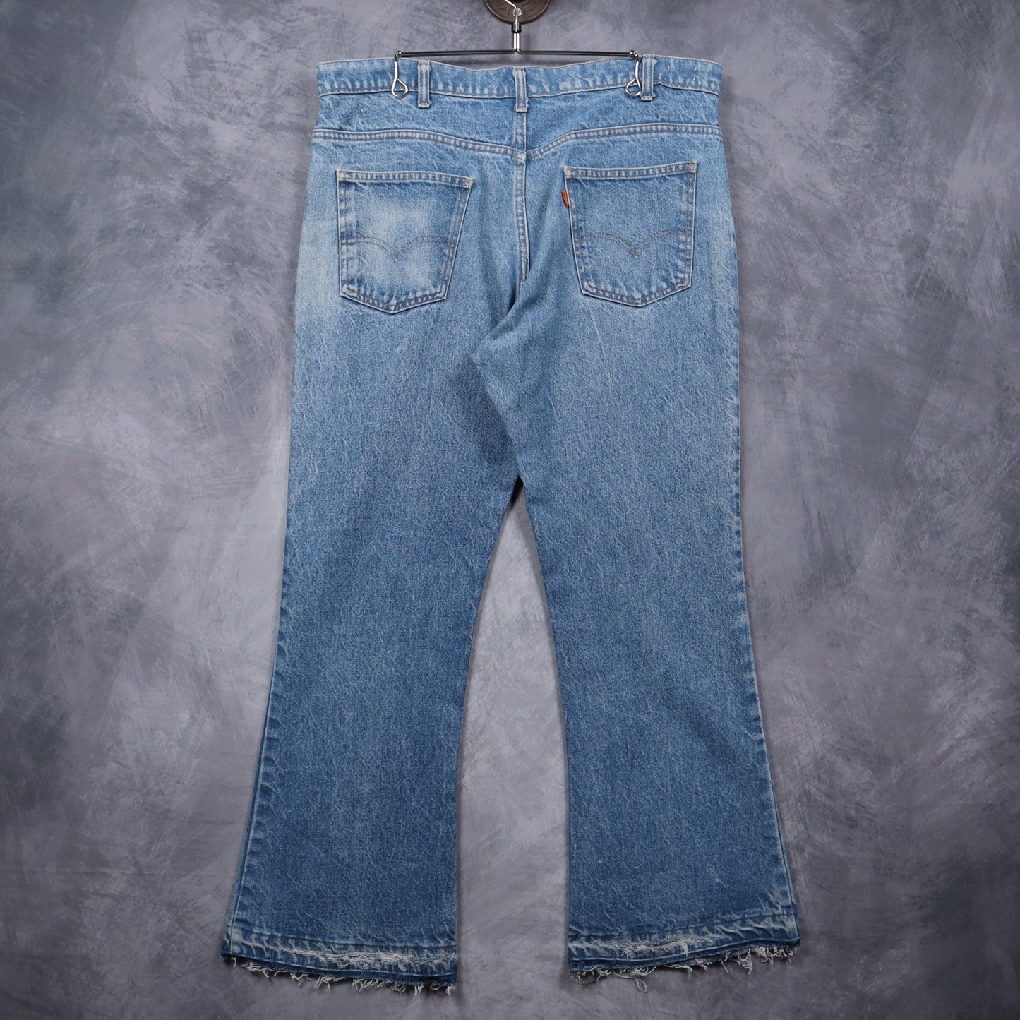 70s Medium Wash Levi's Orange Tab Flare Jeans 5050