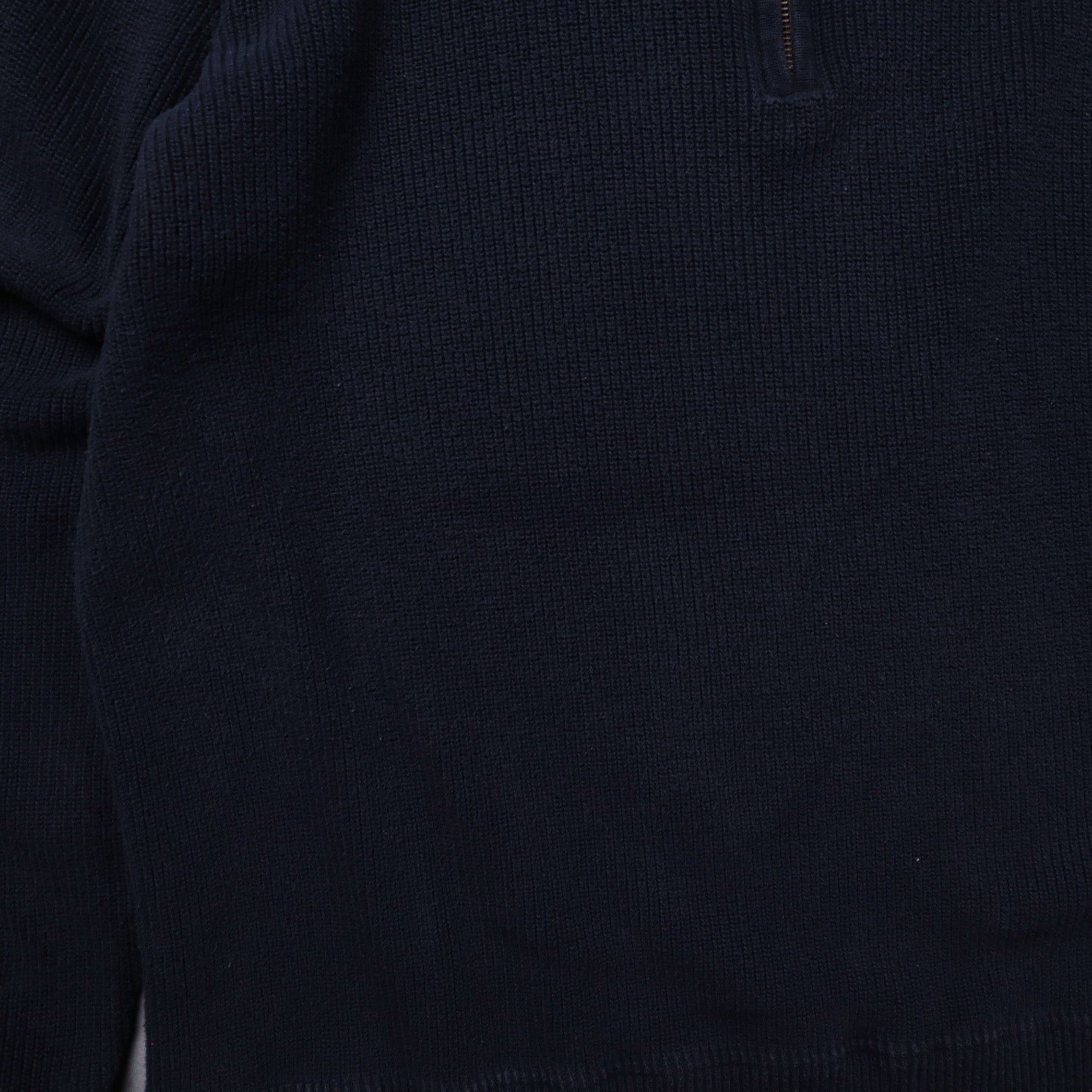 Early 2000s Navy Polo Jeans Company Quarter Zip Sweater 5403