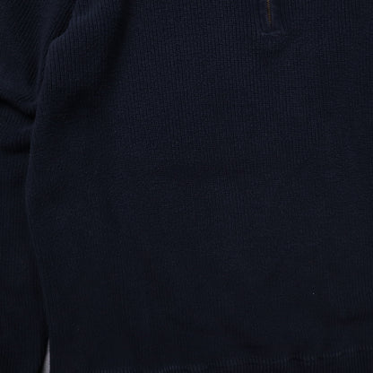 Early 2000s Navy Polo Jeans Company Quarter Zip Sweater 5403