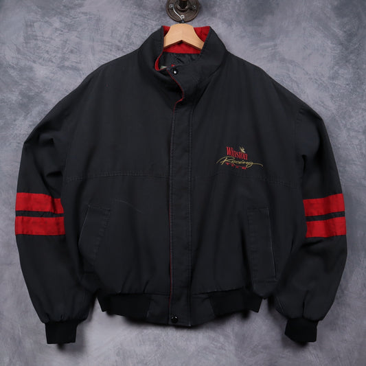 90s Black Winston Racing Team Jacket 4828