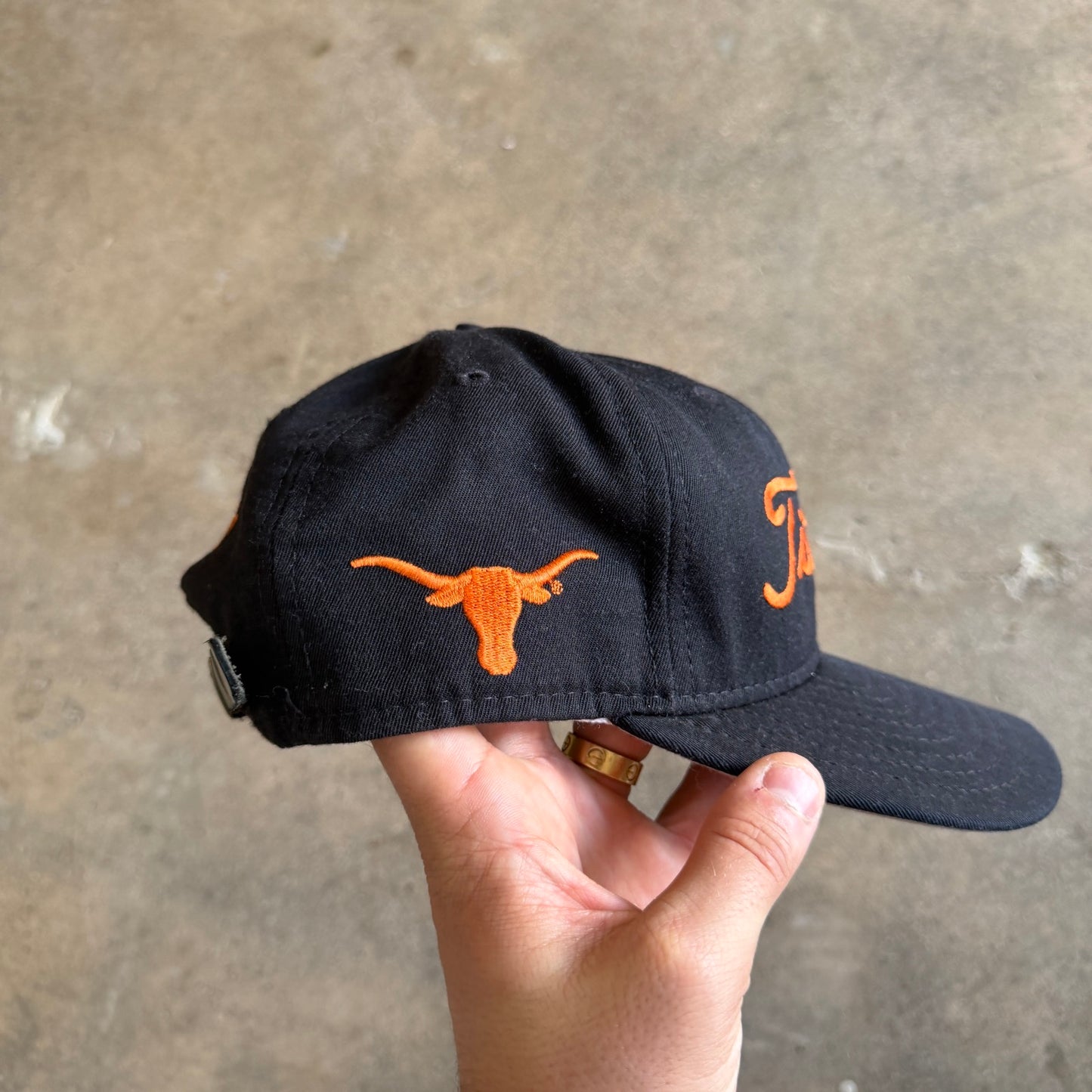 90s Black Titleist Texas Longhorns Hat 5802