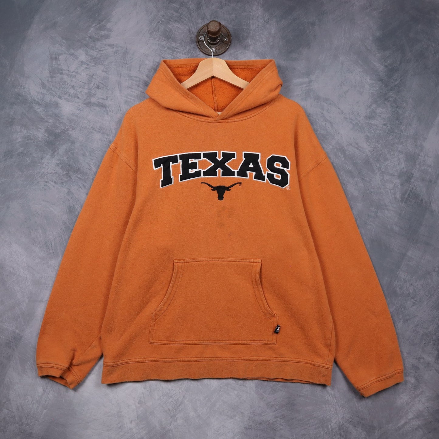 00s Orange Texas Longhorns Hoodie 5634